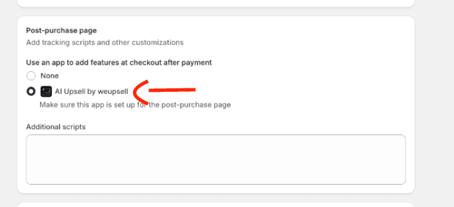 Step 6: Test Post Purchase Offer