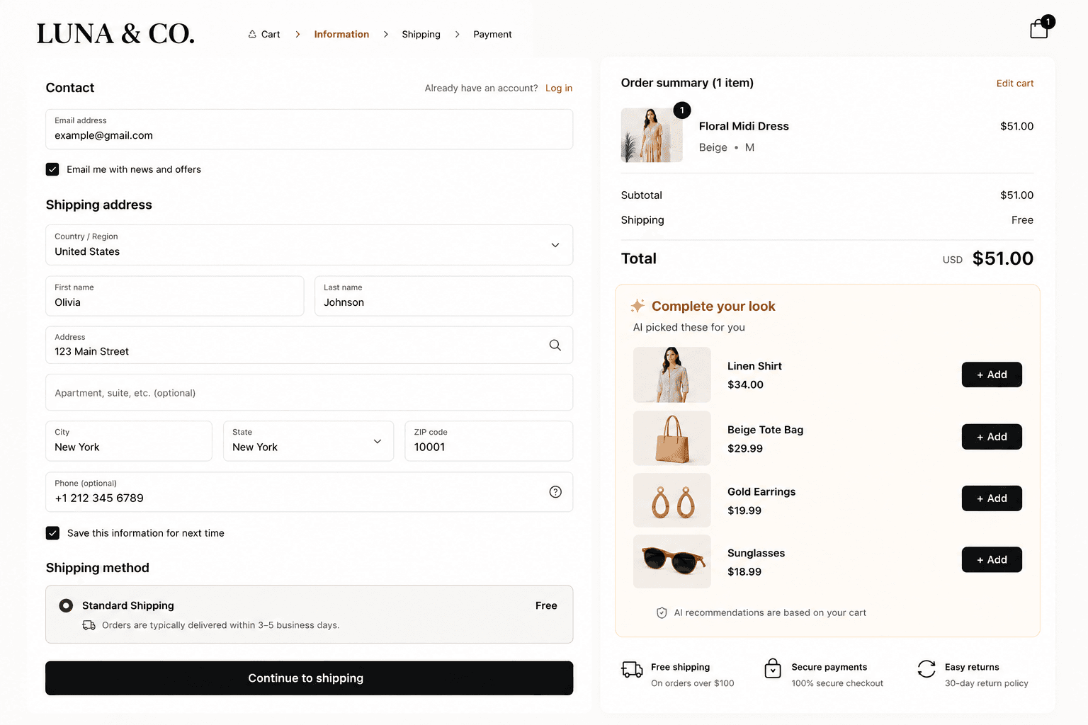 Recommend Products at the Final Buying Moment
