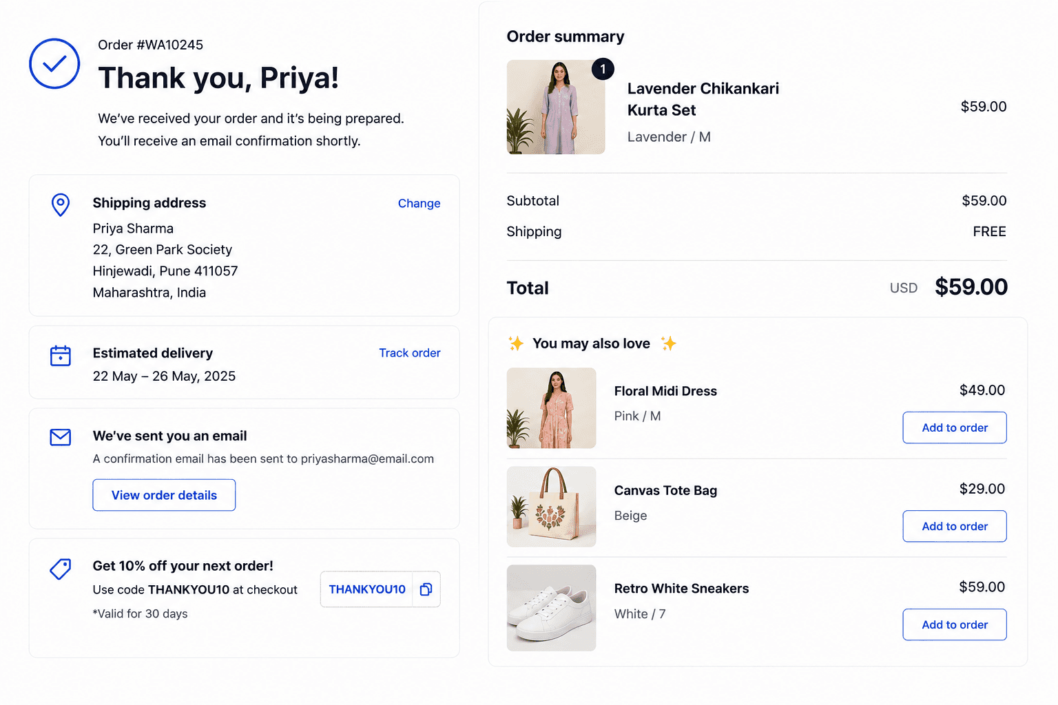 Turn Your Thank You Page into a Sales Opportunity